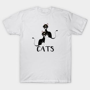 Funny Cat Lovers Humor meme T-Shirt